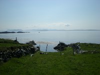 View of mainland from Inishark