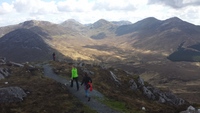 Hiking in the Connemara National Park