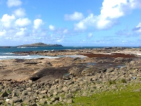 View of Cruach Island from Omey